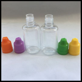 Cina 30 ml Botol Jus Vape Botol Penetes PET Botol Plastik Pengaman pemasok