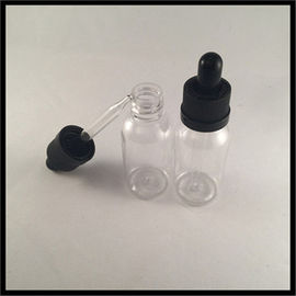 Cina Essentila Oil Clear Plastik Pipet Botol Sablon Label Food Grade Tahan Lama pemasok