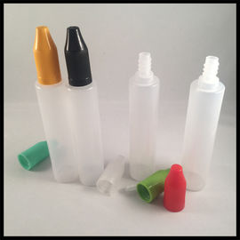 Cina Botol Penetes Plastik Kosong PE Tembus, 30ml Botol Pemeras Plastik pemasok