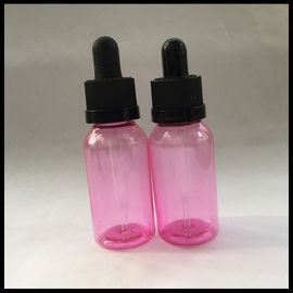 Cina Pink Pipet Botol Pet Plastik 30ml Untuk Kemasan Kosmetik Sangat Bagus Kinerja Suhu Rendah pemasok