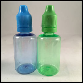 Cina 30ml Botol Plastik Hijau Botol Penetes PET Botol Minyak Jus Dengan Topi Tamper Pengaman pemasok
