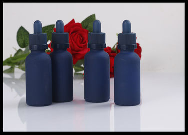 Cina Botol Kaca Aromaterapi Cap Pengaman, 30ml Botol Kaca Biru Untuk Minyak Atsiri pemasok