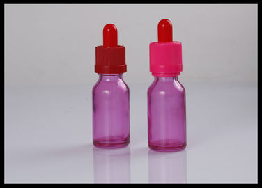 Cina Parfum 30ml Minyak Esensial Botol Penetes Kaca Botol Kaca cair Merah Muda pemasok