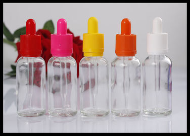 Cina Botol Minyak Esensial Clear Dispense Kaca Stabilitas Kimia Ramah Lingkungan pemasok