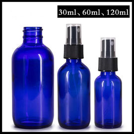 Cina Botol Semprot Kaca Warna Biru 30ml 60ml 120ml Untuk Lotion Kosmetik / Parfum pemasok