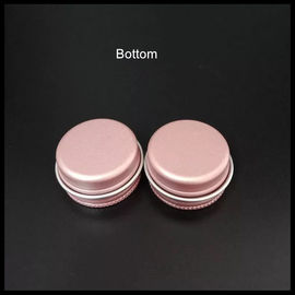 Cina Windowed Aluminium Can / Tin Matte Pink Nail Box Kemasan kosmetik pemasok