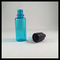 Botol Penetes PET Biru Plastik 20ml Dengan Topi Tamper Pengaman Anak Tidak Beracun pemasok