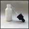 Botol Pipet Plastik PET Putih Pencetakan Label 30ml Dengan Topi Pengaman pemasok