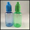 30ml Botol Plastik Hijau Botol Penetes PET Botol Minyak Jus Dengan Topi Tamper Pengaman pemasok