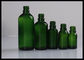 Hijau 30ml Kaca Botol Minyak Esensial Botol Penetes Kaca Botol Minyak Jenggot pemasok