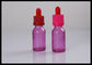 Parfum 30ml Minyak Esensial Botol Penetes Kaca Botol Kaca cair Merah Muda pemasok