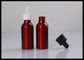 Botol Minyak Esensial Massal Standar Tinggi, Botol Kaca Merah / Kuning Untuk Minyak Atsiri pemasok
