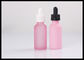 Botol Kaca Minyak Esensial Pink Parfum Ukuran Disesuaikan Dengan Topi Pengaman pemasok
