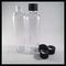 120ml Twist Top Juice Bottles, Vial Plastik Transparan Dengan Topi Sekrup pemasok