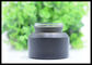 30g Hitam Frost Cream Jar Wajah Gel Botol Kaca Tutup Hitam Putih Seal pemasok