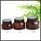 Amber Jar Krim Kosmetik 15g 30g 50g Perawatan kulit Botol Krim Wajah PETG Persetujuan ISO pemasok