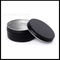 Black Metal Aluminium Kaleng Kosmetik Herbal Rempah-rempah Jar Penyimpanan 150g Kapasitas pemasok
