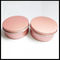Merah muda Kosmetik Aluminium Jar 100g Kaleng Logam Lotion Krim Bubuk Dapat Dengan Tutup Sekrup pemasok