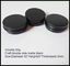 30g Black Cream Jar Aluminium Wadah Kemasan Kosmetik Dengan Tutup Sekrup pemasok