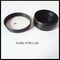 30g Black Cream Jar Aluminium Wadah Kemasan Kosmetik Dengan Tutup Sekrup pemasok