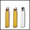 3ML 5ML 10ML Kaca Botol Kosmetik Tutup Sekrup Dengan Bola Rol Stainless Steel pemasok